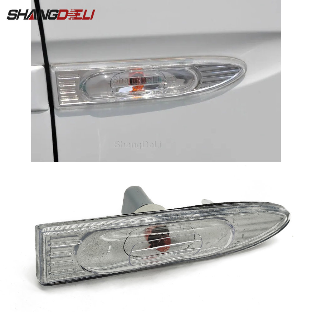1Pair Car Fender Light Side Turn Signal Lamp Indicator Repeater for Hyundai Accent 2007 2008 2009 2010 2011 923031E000