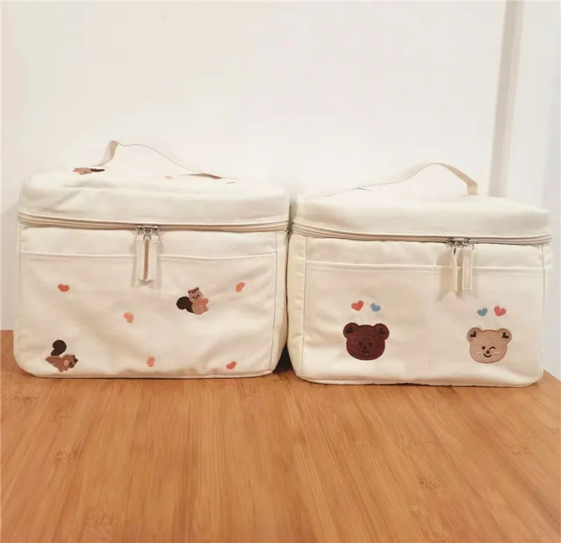 Waterproof Baby Feeding Bottle Cooler Bag Thermal Insulation Mommy Bag Stroller Baby Nappy Bag for Pram Organizer Diaper Pouch