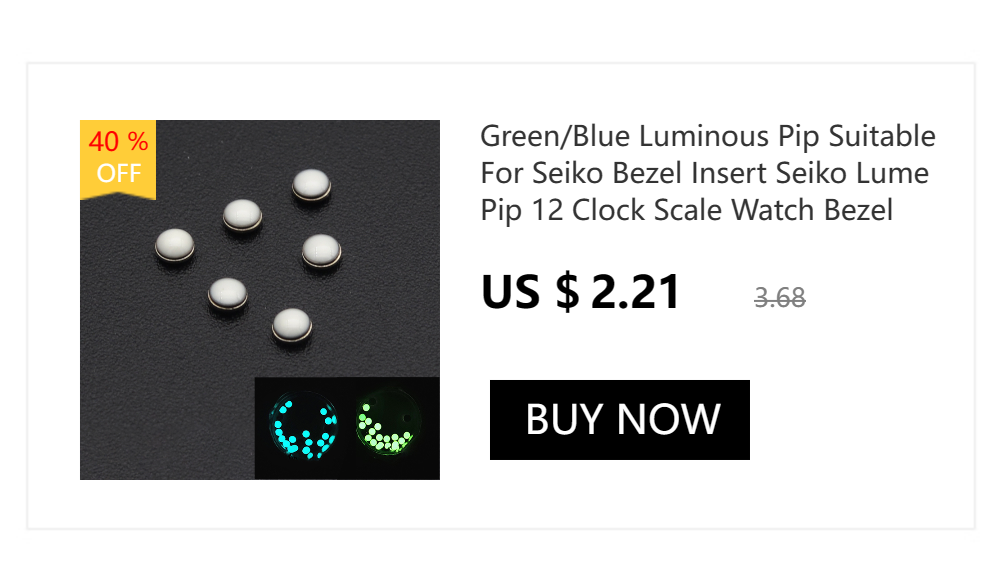 Green Luminous Watch Dial Hour Indices Markers SKX007 6105 Sub GMT Watch Dial Accessories Aftermarket Replacement