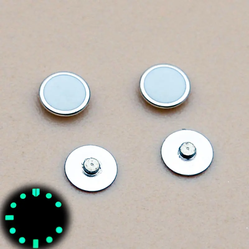 Green Luminous Watch Dial Hour Indices Markers SKX007 6105 Sub GMT Watch Dial Accessories Aftermarket Replacement