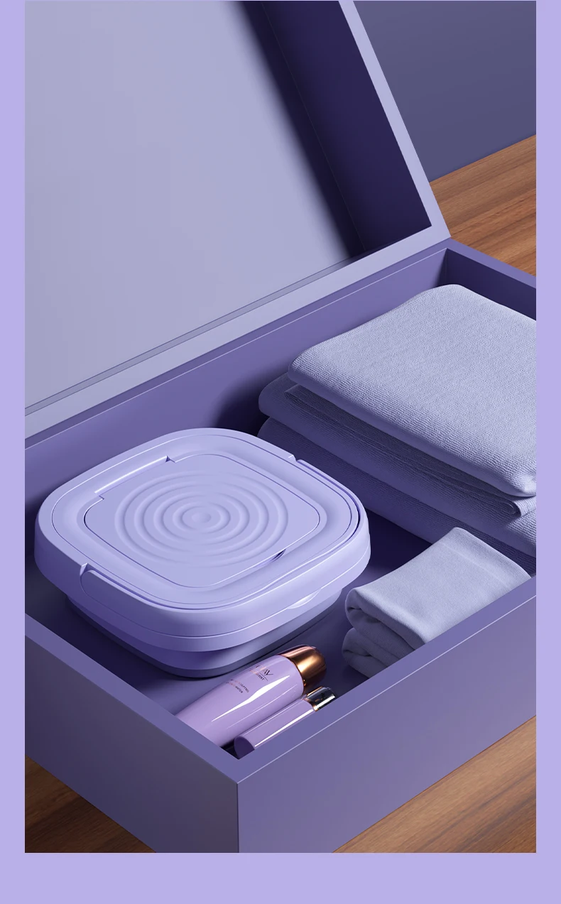 8L Portable Washing Machine Socks Underwear Panties Retractable Home Foldable Mini Washing Machine 3 Models With Spinning Dry