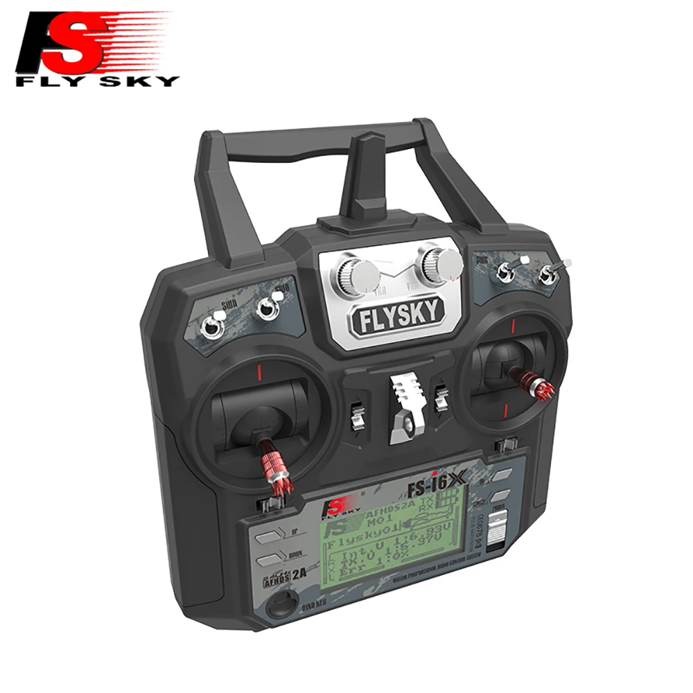 FLYSKY FS-i6X I6X AFHDS 2A RC Transmitter with X6B IA6B IA10B Receiver 10CH 2.4GHz for Aairplane Helicopter FPV Racing Drones