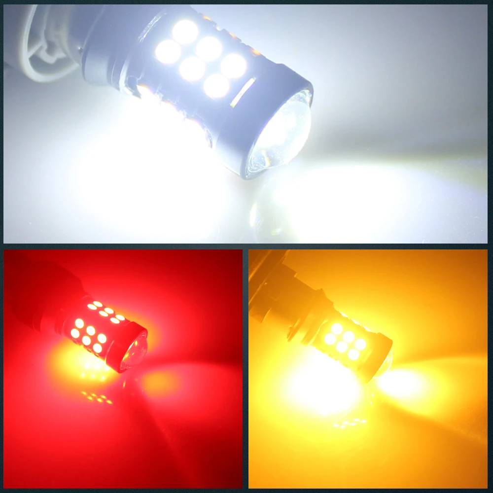 2pcs T20 LED 7440 7443 Led WY21W W21W Led Bulbs Car Signal Lamp T20 3030SMD Backup Reversing Light Super Bright