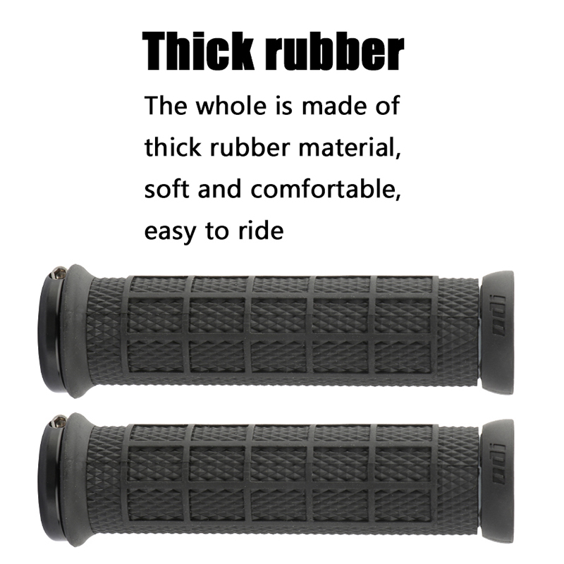 ODI Silicone Grip MTB Bike Grips Soft Mountain Bike Handlebar Cuff Shockproof Bicycle Handle Bar Grip Cuffs Bicycle Accessories
