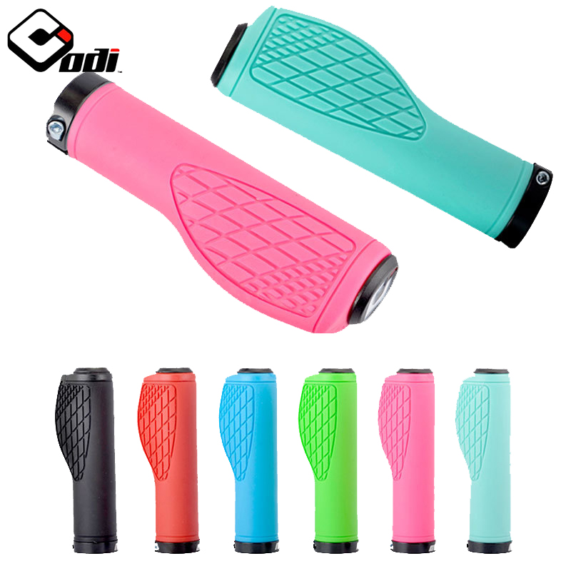 ODI Silicone Grip MTB Bike Grips Soft Mountain Bike Handlebar Cuff Shockproof Bicycle Handle Bar Grip Cuffs Bicycle Accessories