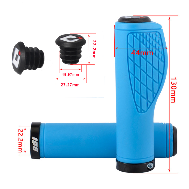 ODI Silicone Grip MTB Bike Grips Soft Mountain Bike Handlebar Cuff Shockproof Bicycle Handle Bar Grip Cuffs Bicycle Accessories