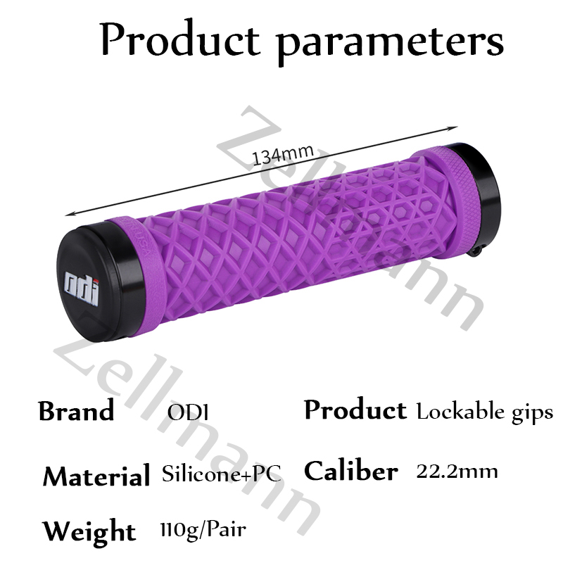 ODI Silicone Grip MTB Bike Grips Soft Mountain Bike Handlebar Cuff Shockproof Bicycle Handle Bar Grip Cuffs Bicycle Accessories