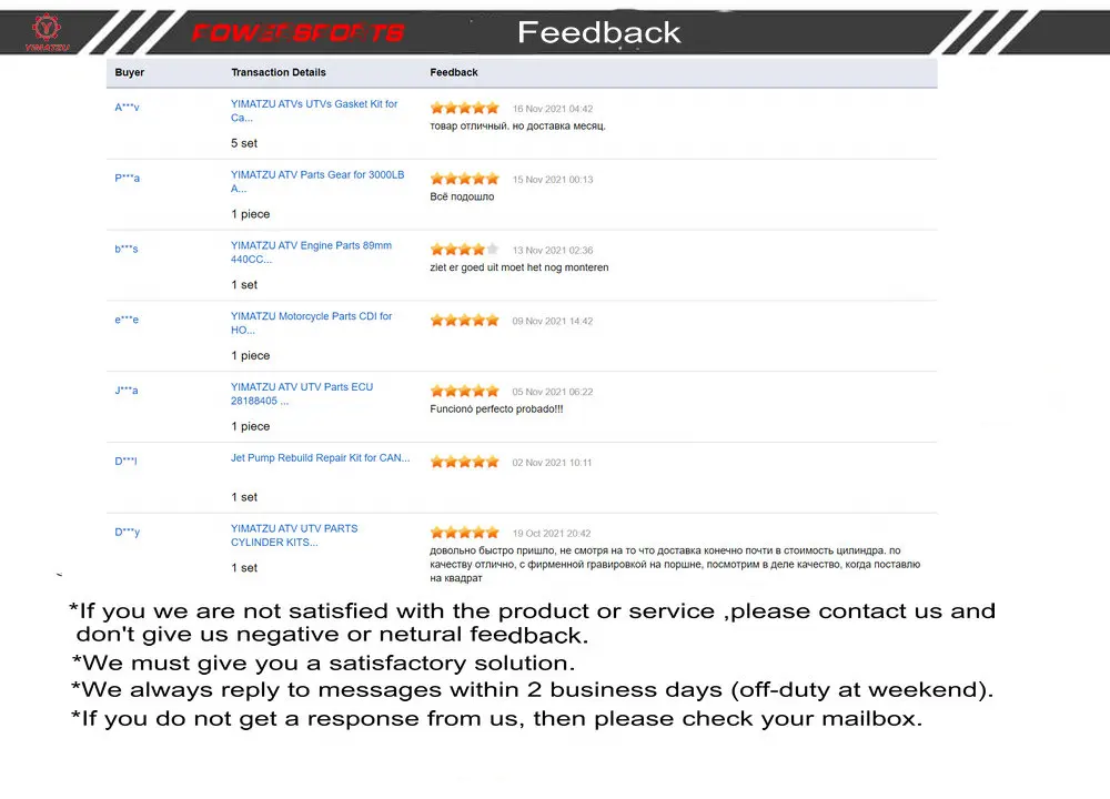 2 SET YIMATZU ATV PARTS DUST BOOT, REAR FIXED END FOR CF CF 400 500 520 550 600 625 800 1000 ATV UTV SSV 7020-280160-50000