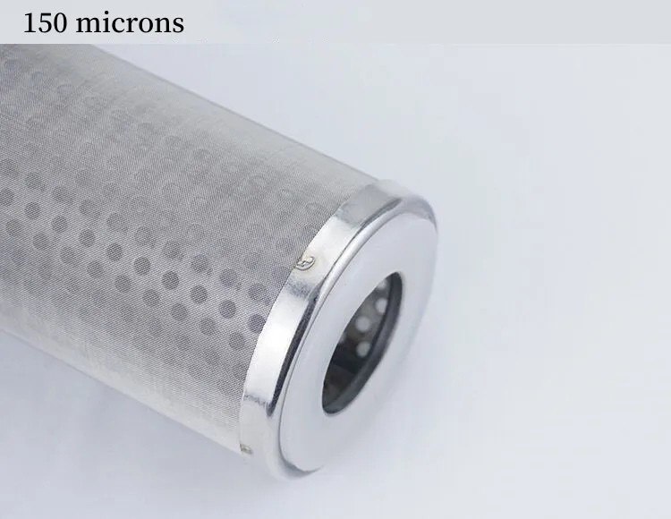 10 Inch Stainless Steel Water Filter Can Be Cleaned And Reused Corrosion Resistant High Temperature Resistant 5 Microns And More