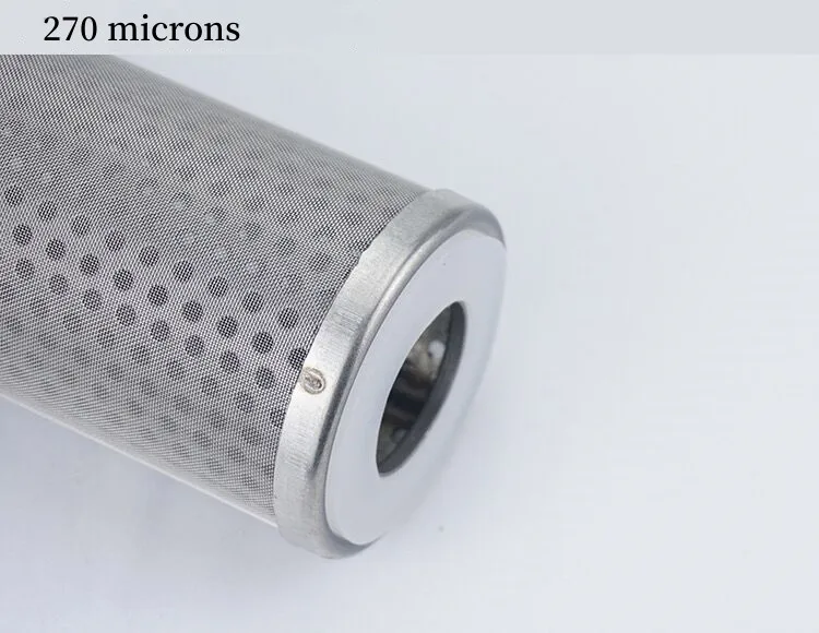 10 Inch Stainless Steel Water Filter Can Be Cleaned And Reused Corrosion Resistant High Temperature Resistant 5 Microns And More