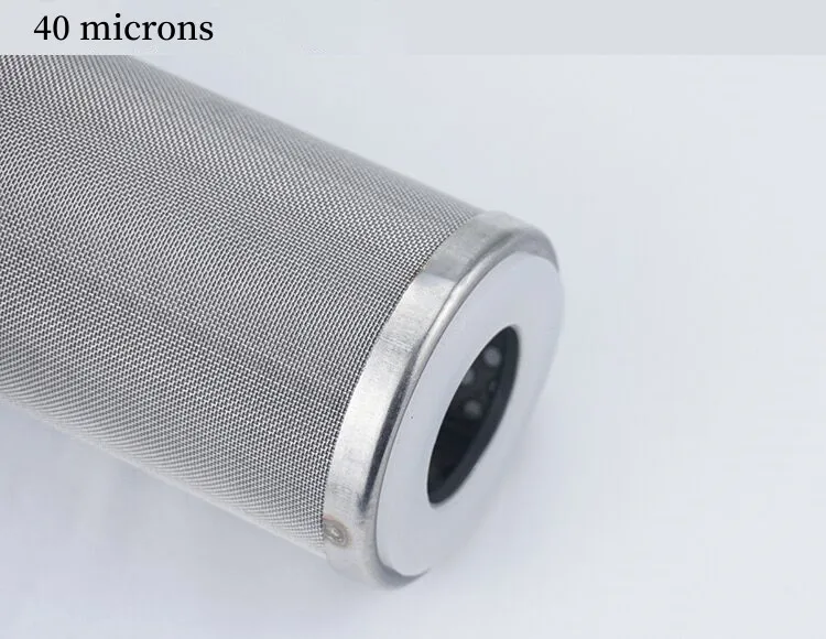 10 Inch Stainless Steel Water Filter Can Be Cleaned And Reused Corrosion Resistant High Temperature Resistant 5 Microns And More