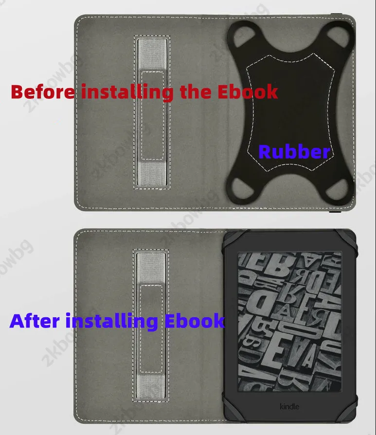 Cover for Kindle 4 4th Kindle 4 Kindle 5 D01100 2011 K4 K4S K4B 2012 Kindle 2014 Paperwhite 4 3 2 1 6 Inch Ebook Universal Case