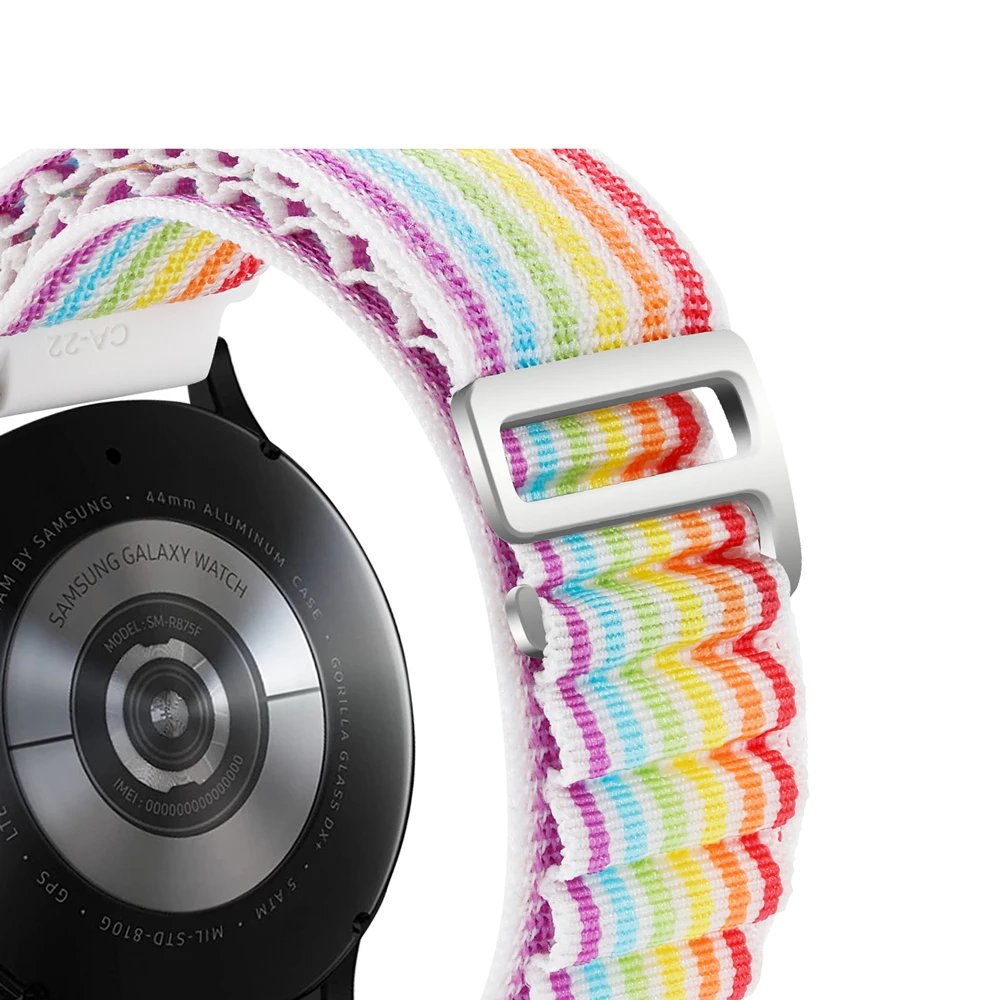 18mm 20mm 22mm Alpine Loop Strap For Garmin Vivoactive 3 4 4s Band Watch Venu 2 2s SQ Forerunner 645 Bracelet Nylon Correa Belts