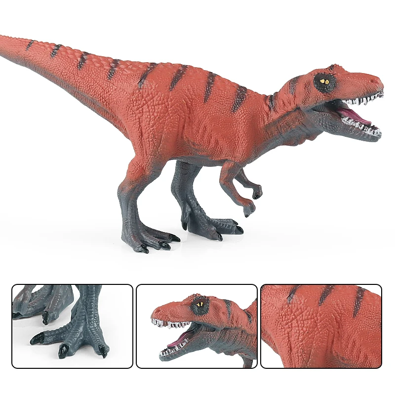 Oenux Dinosaurs World Brinquedo Savage Jurassic Indominus Rex Spinosaurus Triceratops Action Figures Collection Toy Kids Gift