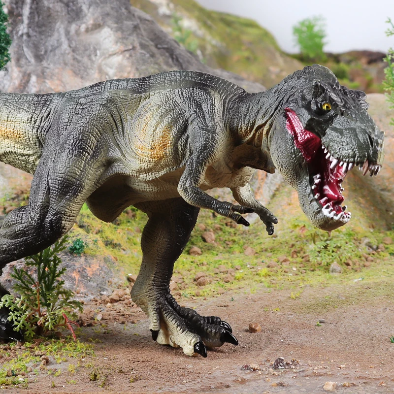 Oenux Dinosaurs World Brinquedo Savage Jurassic Indominus Rex Spinosaurus Triceratops Action Figures Collection Toy Kids Gift
