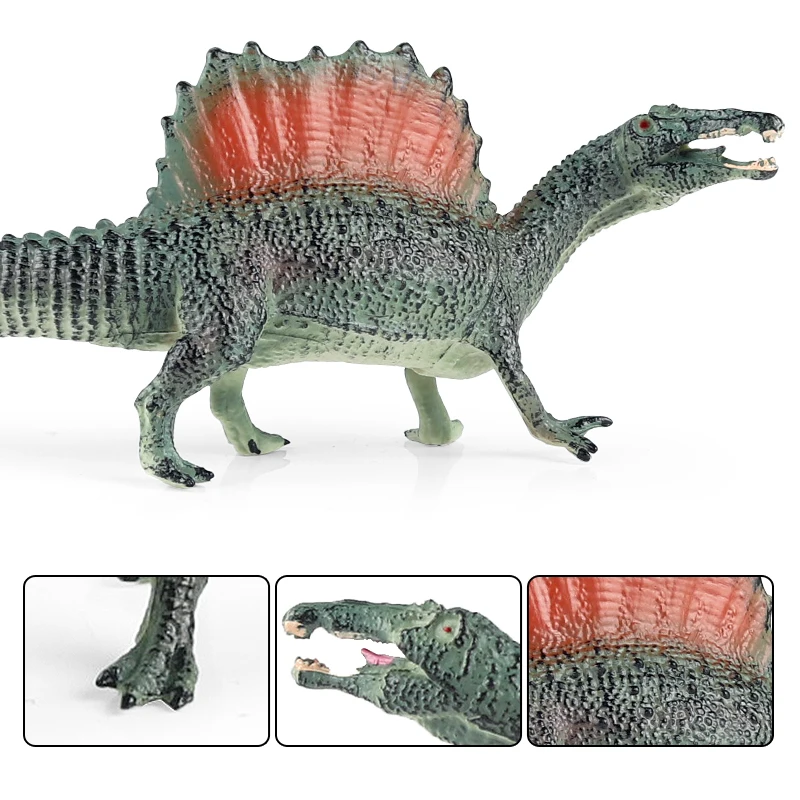 Oenux Dinosaurs World Brinquedo Savage Jurassic Indominus Rex Spinosaurus Triceratops Action Figures Collection Toy Kids Gift