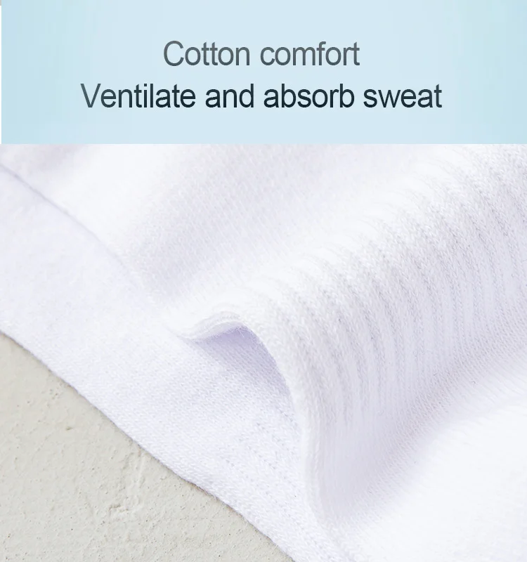 Men Socks Cotton Breathable Long Business Harajuku Socks Solid Gentleman Sox Sokken Outdoor Sports  5 Pairs/Lot Socks