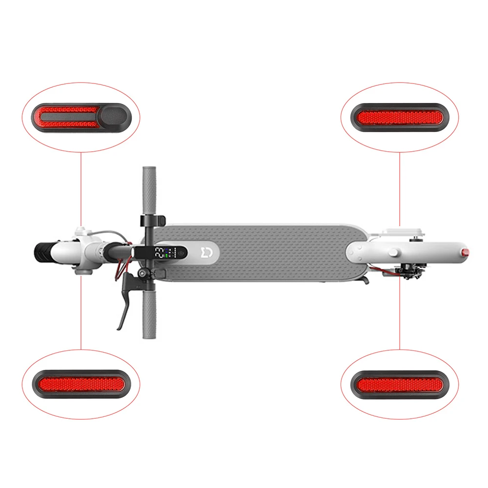 Pro Wheel Decorative Cover For Xiaomi M365 1S Pro2 Electric Scooter Modified Reflective Cover with Screws