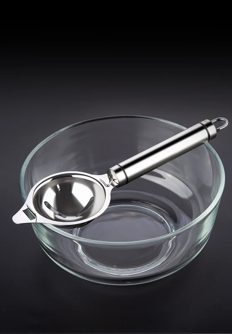 Egg White Separator Stainless Steel Tools Eggs Yolk Filter Gadgets Kitchen Accessories Separating Funnel Spoon Divider Utensils