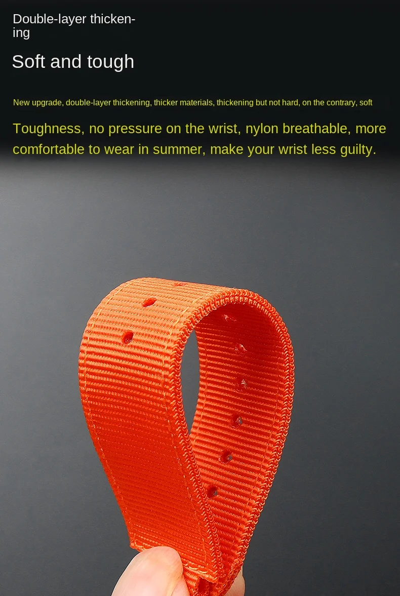 24*16mm Convex Metal ring nylon Watchband For TIMEX Tidal T2N721 T2N720 TW2T76500 TW2T76300 Sport breathable Canvas Watch Strap
