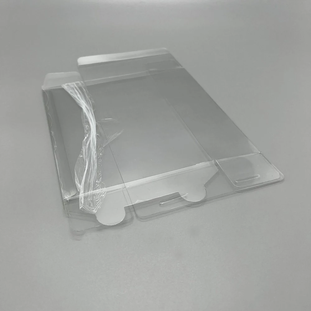 Transparent PET cover box for NEW 3DS XL Pal EU version colorful box storage display box