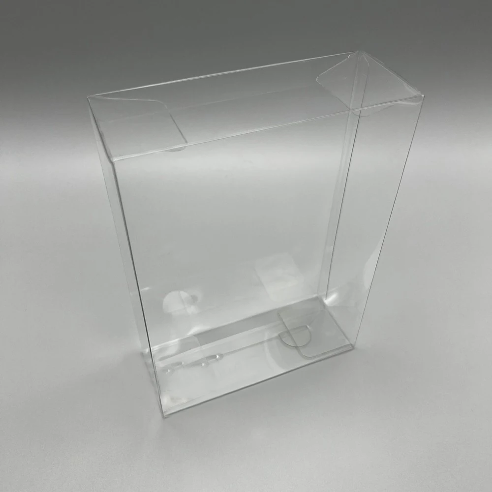 Transparent PET cover box for NEW 3DS XL Pal EU version colorful box storage display box