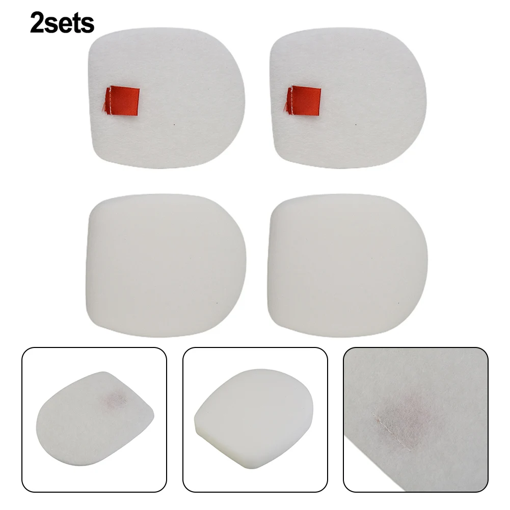 2 Pcs Set Vacuum Cleaner Filters for SHARK IZ201 IZ251 Anti Hair Wrap Cordless Foam Felt Vac Spare Parts Accessories