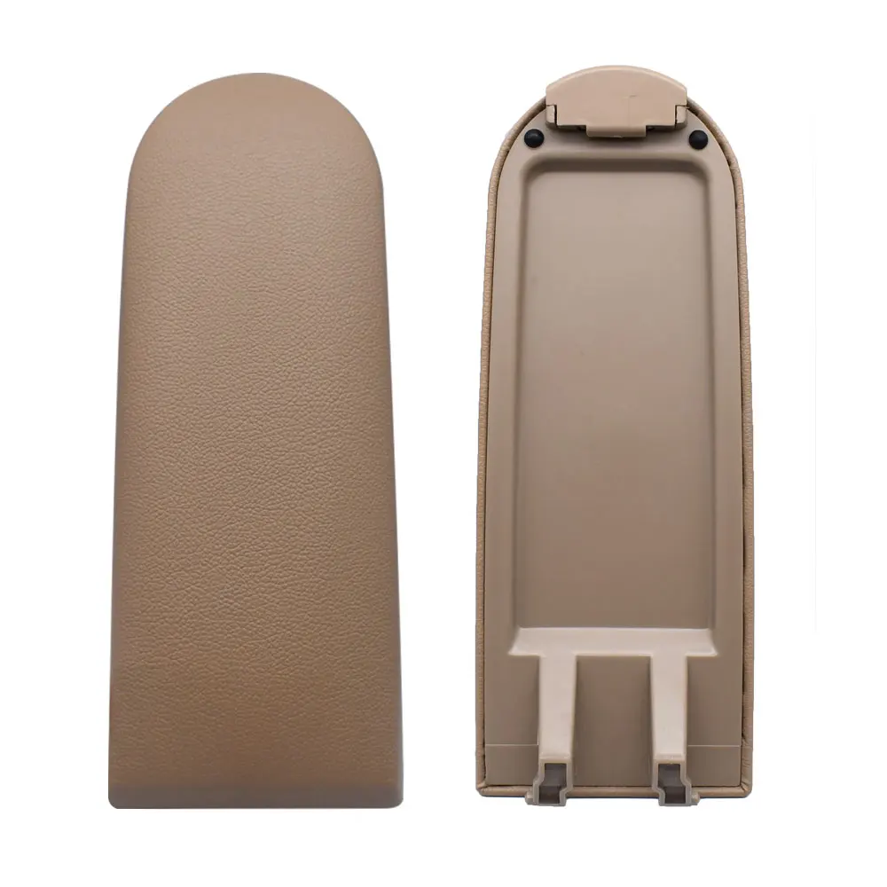 Leather Seat For Ibiza 6J 2009 2010 2011 2012 2013 2014 2015 2016 Car Center Console Armrest Cover Latch Lid Protector Cap