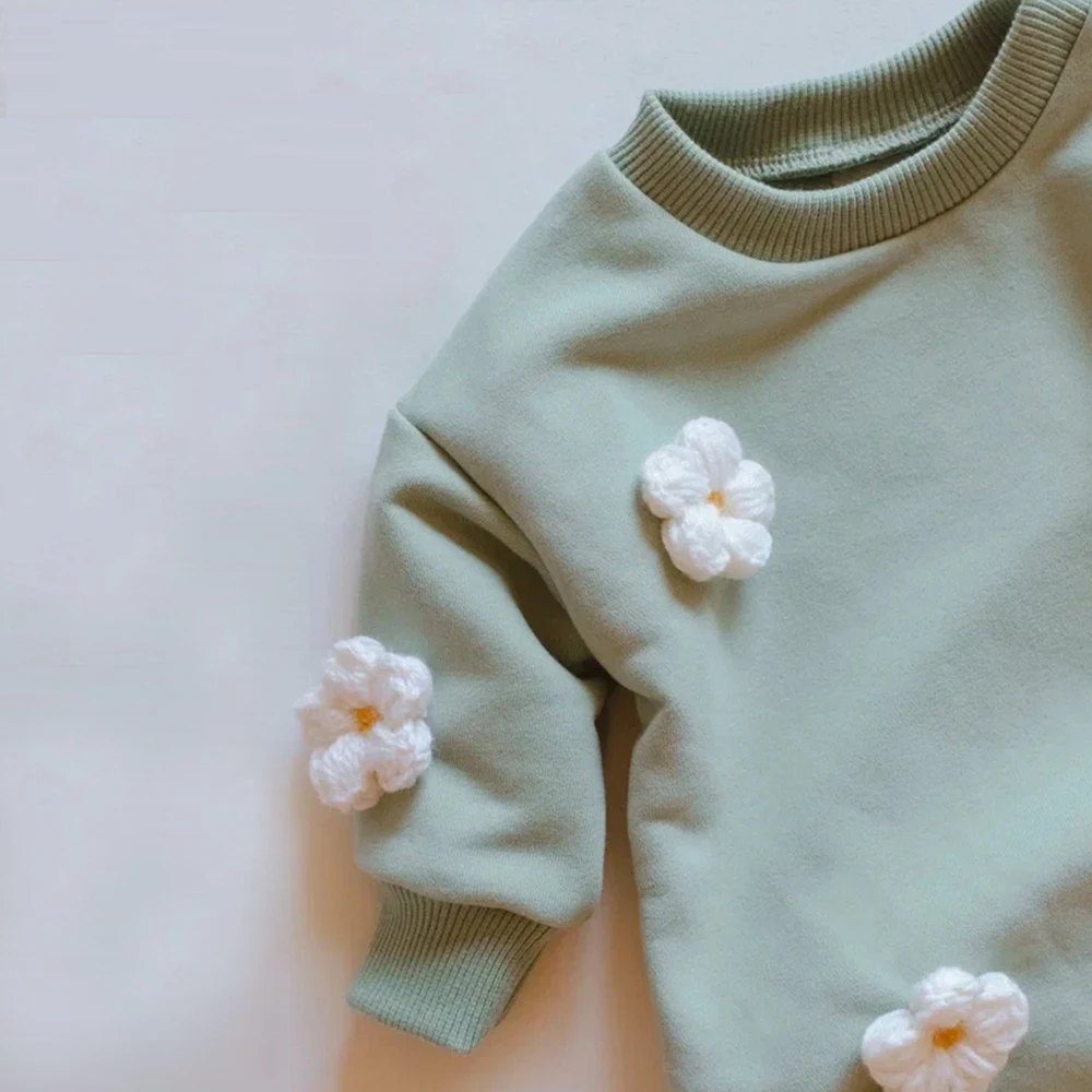2024 Spring Baby Clothes Cloud Sweatshirt Romper Baby Girl Boys Long Sleeve Bodysuit Clothes Newborn 0 To 12 Months 24M Jumpsuit