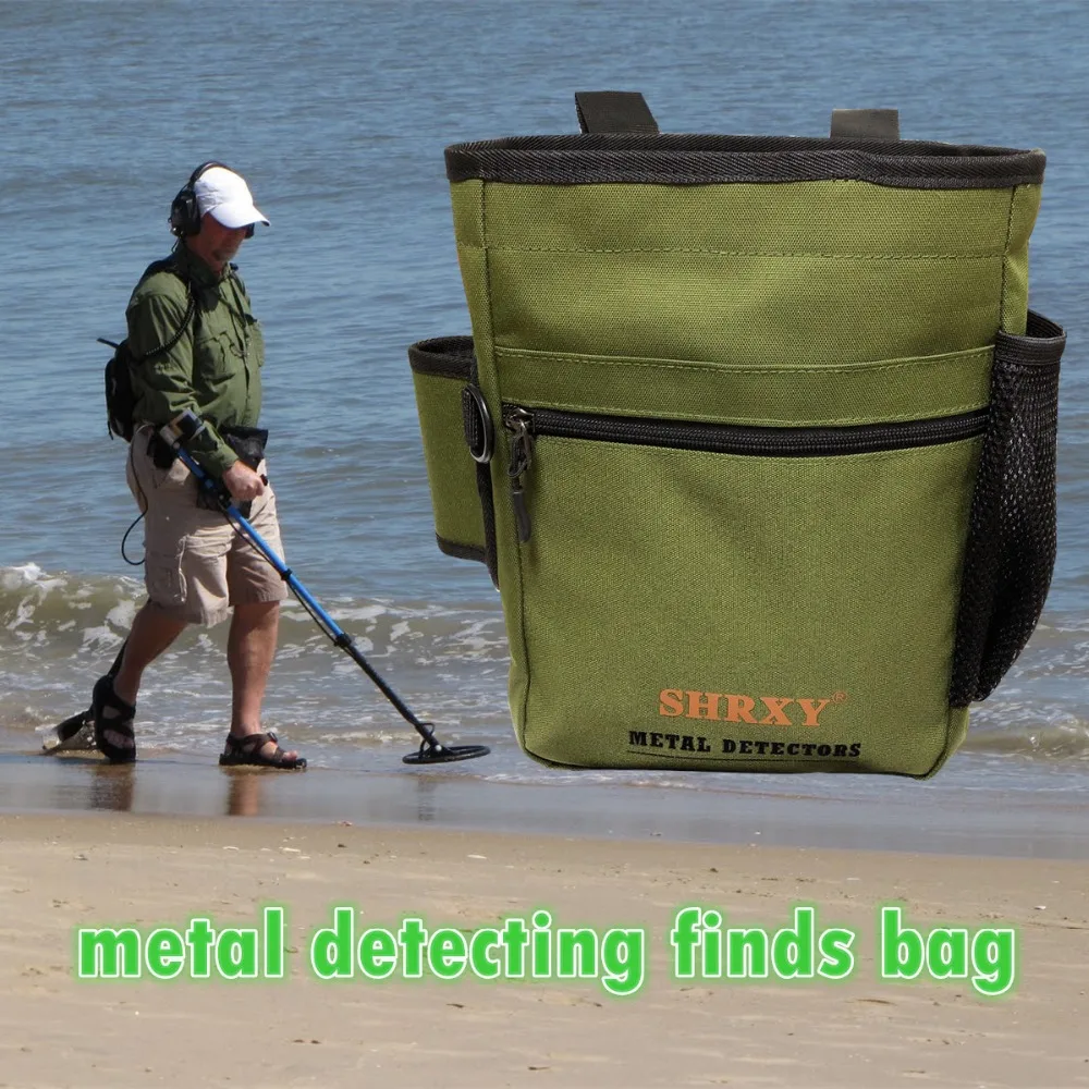 Pinpointing Metal Detector Find Bag Multi-purpose Digger Tools Bag for PinPointer Detector Xp Pack Mule Pouch