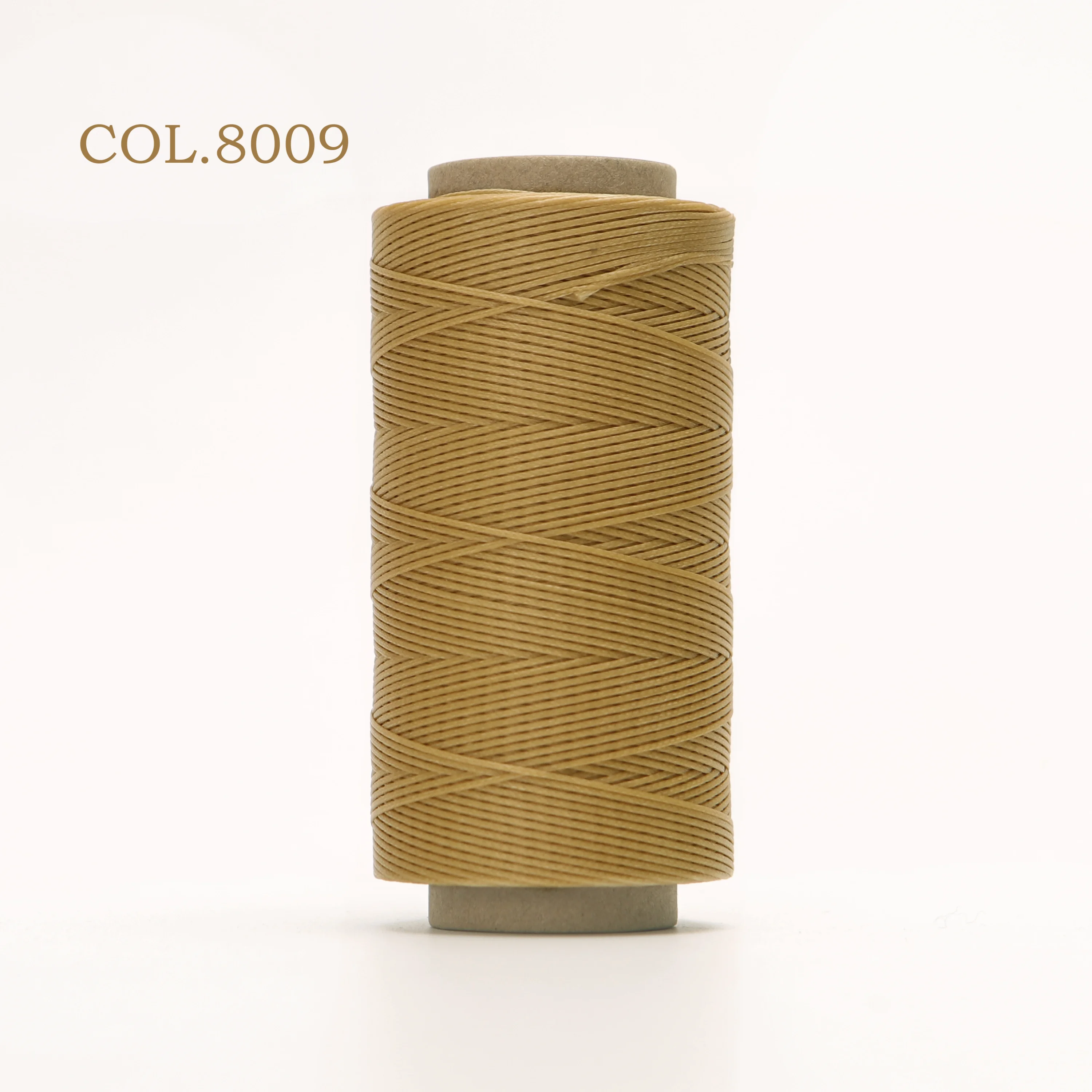 150D 0.8mm Thickness 260 Meters Long Flat Braided Polyester Waxed Thread DIY Craft String Leather Sewing 33 Colors Availbale