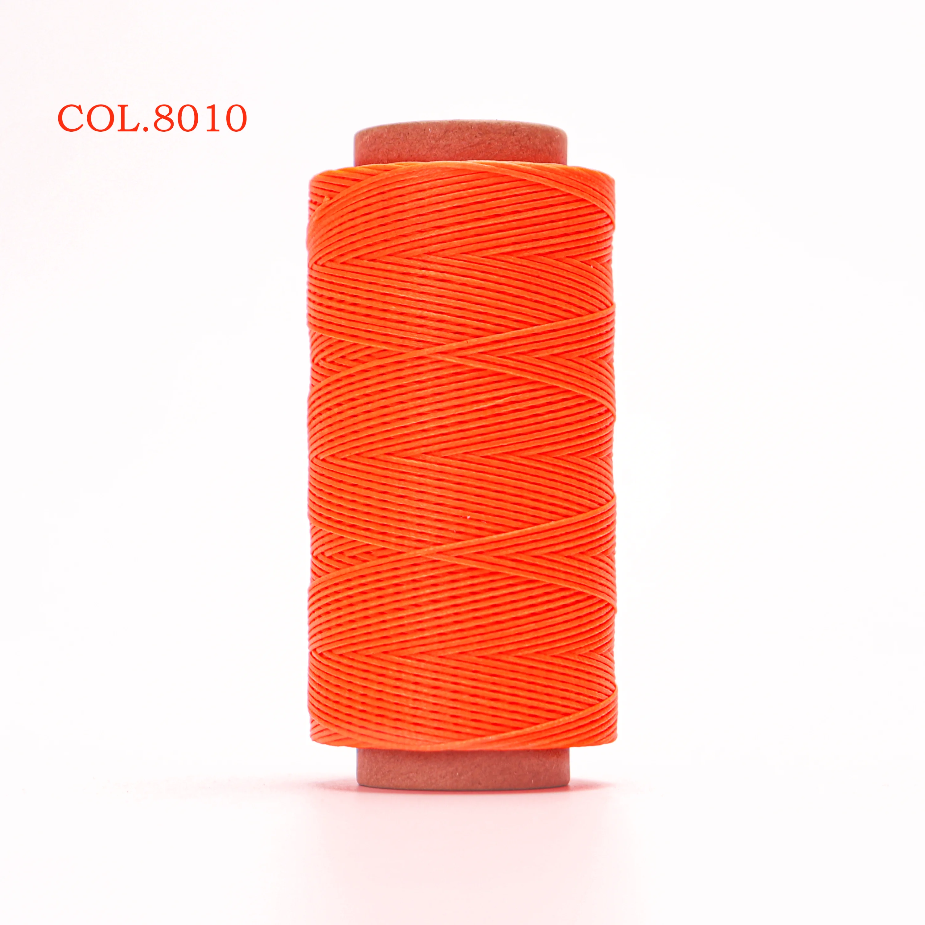 150D 0.8mm Thickness 260 Meters Long Flat Braided Polyester Waxed Thread DIY Craft String Leather Sewing 33 Colors Availbale