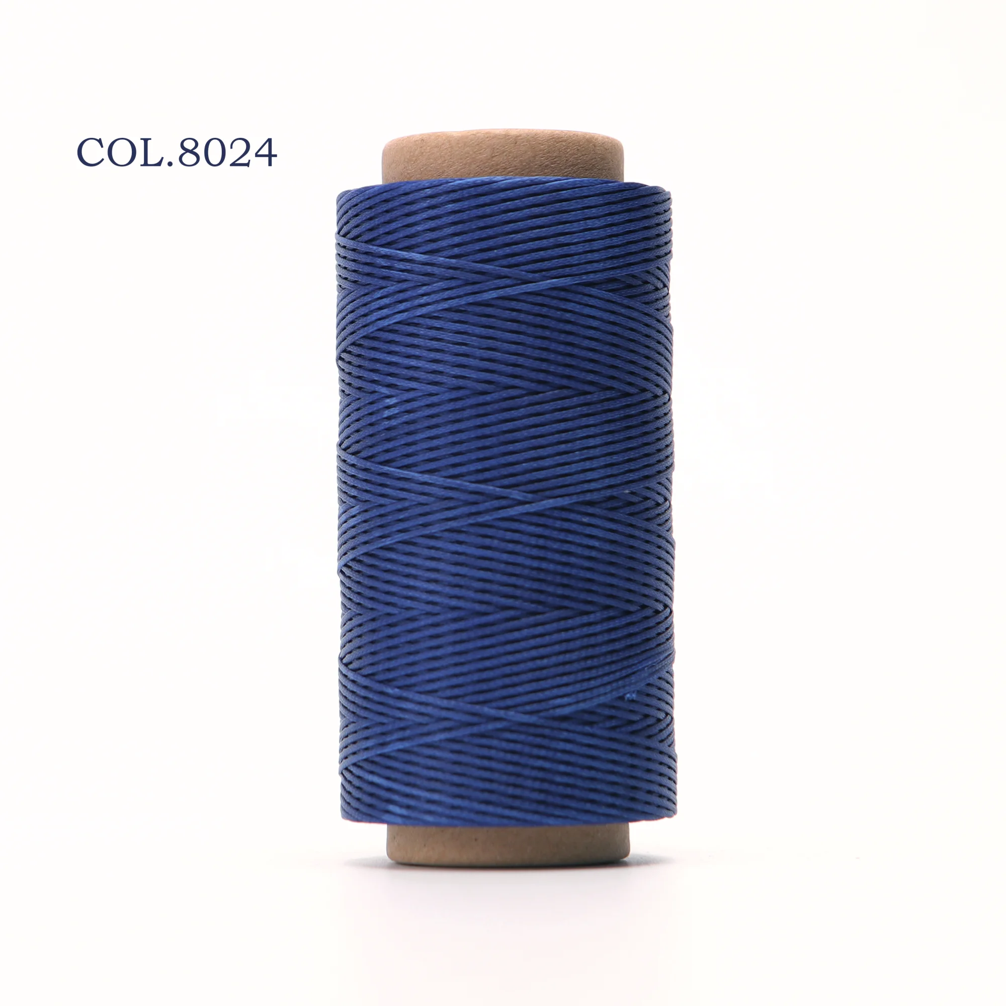 150D 0.8mm Thickness 260 Meters Long Flat Braided Polyester Waxed Thread DIY Craft String Leather Sewing 33 Colors Availbale