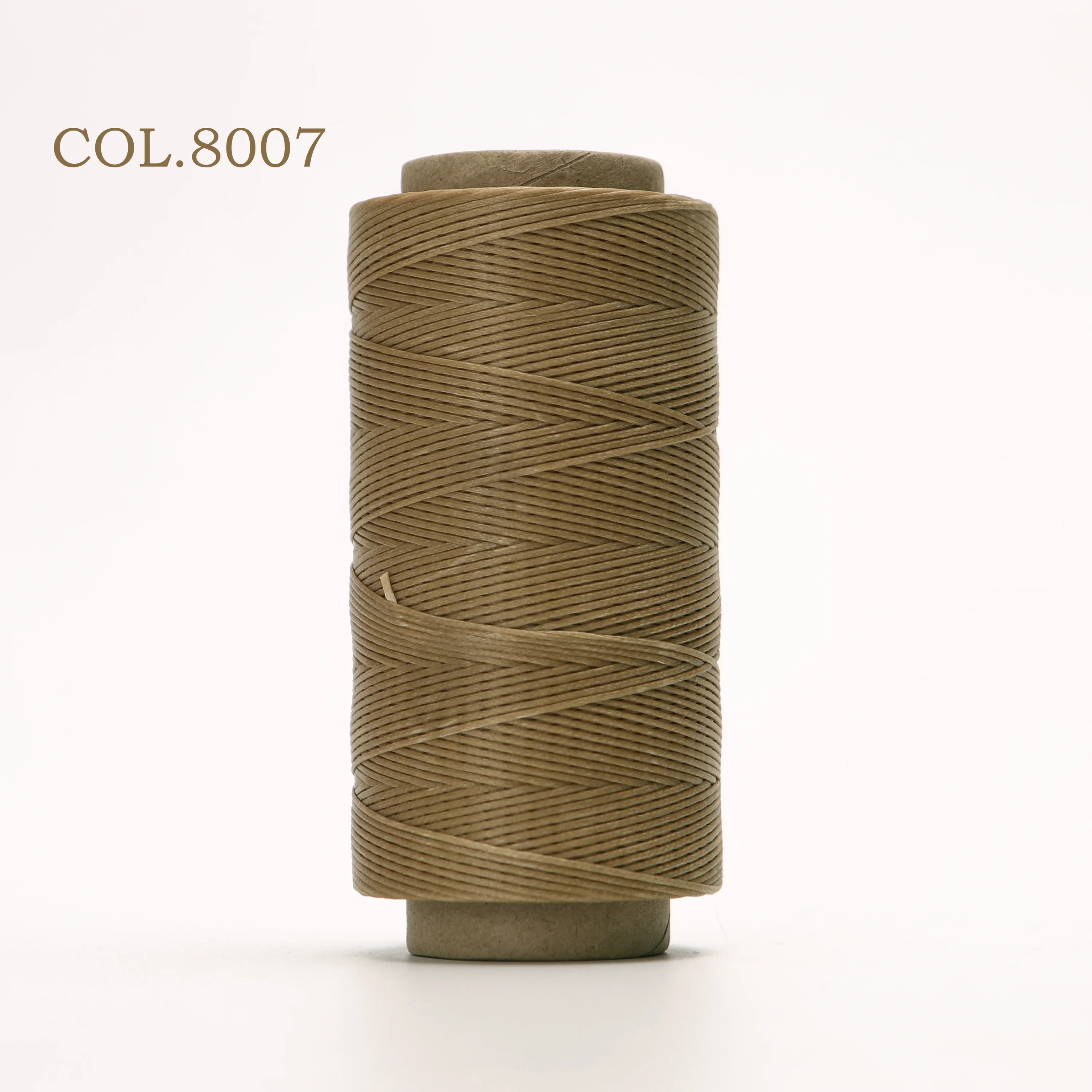 150D 0.8mm Thickness 260 Meters Long Flat Braided Polyester Waxed Thread DIY Craft String Leather Sewing 33 Colors Availbale