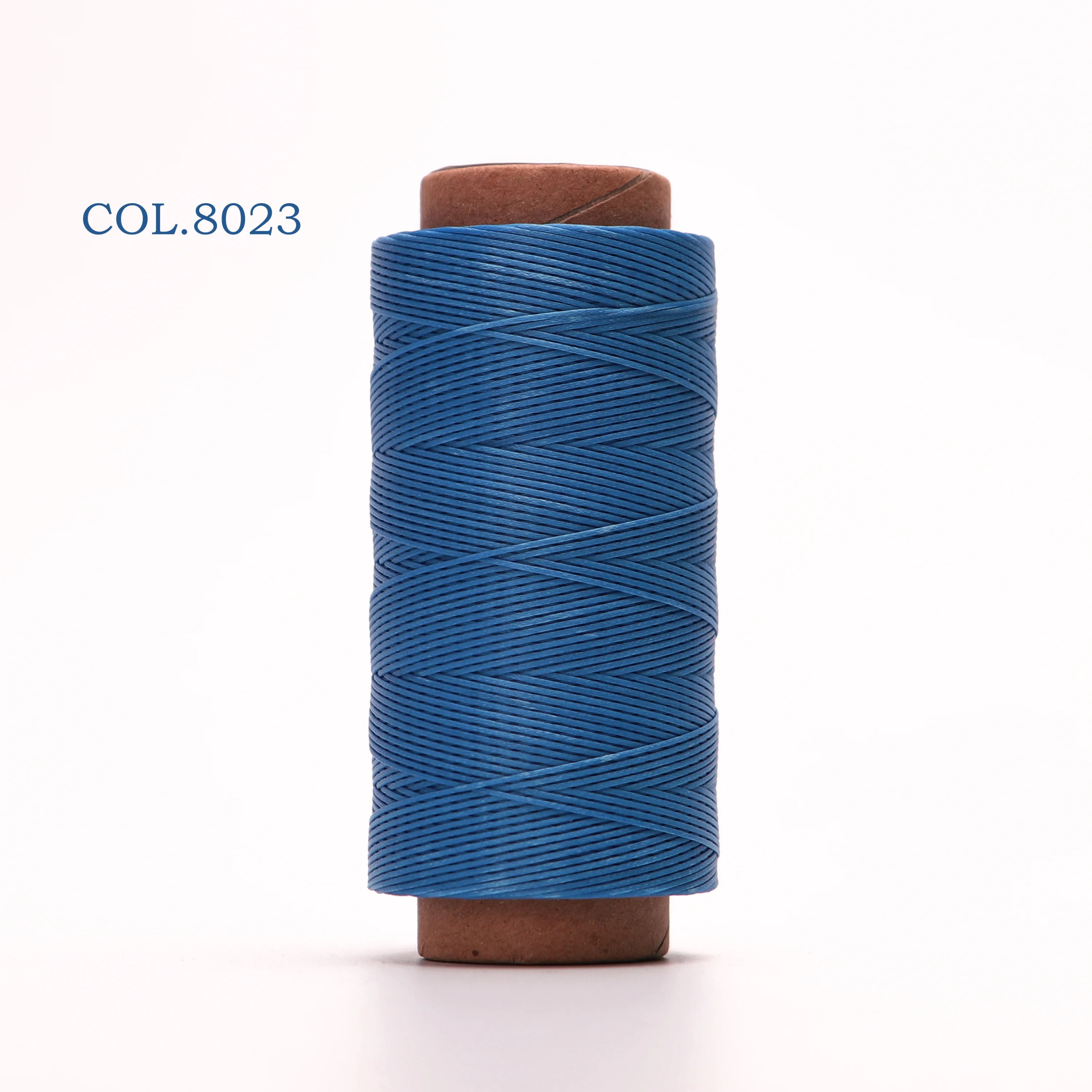 150D 0.8mm Thickness 260 Meters Long Flat Braided Polyester Waxed Thread DIY Craft String Leather Sewing 33 Colors Availbale