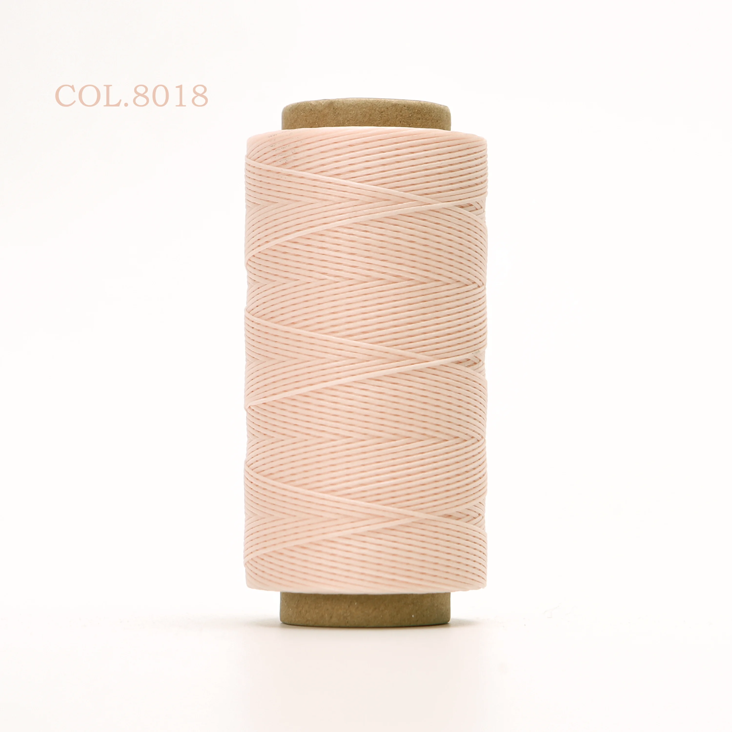 150D 0.8mm Thickness 260 Meters Long Flat Braided Polyester Waxed Thread DIY Craft String Leather Sewing 33 Colors Availbale