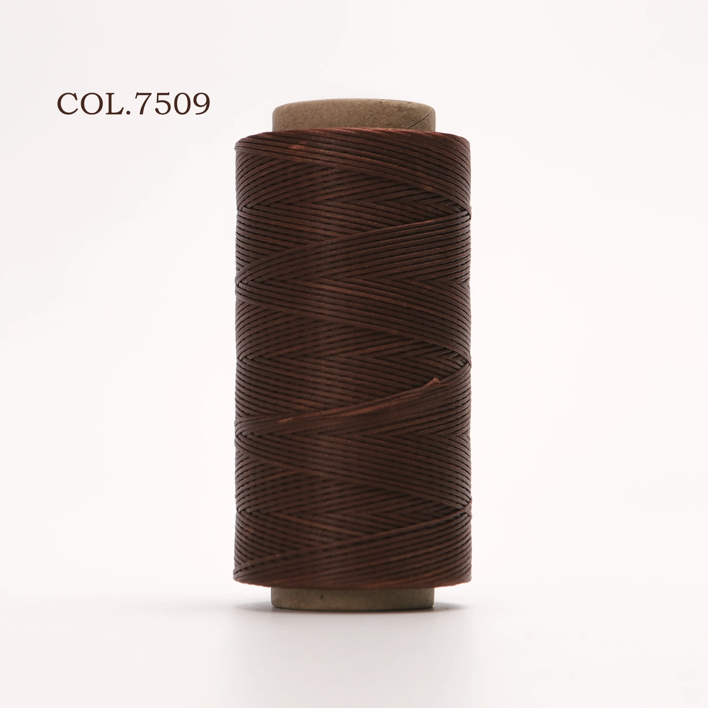 150D 0.8mm Thickness 260 Meters Long Flat Braided Polyester Waxed Thread DIY Craft String Leather Sewing 33 Colors Availbale