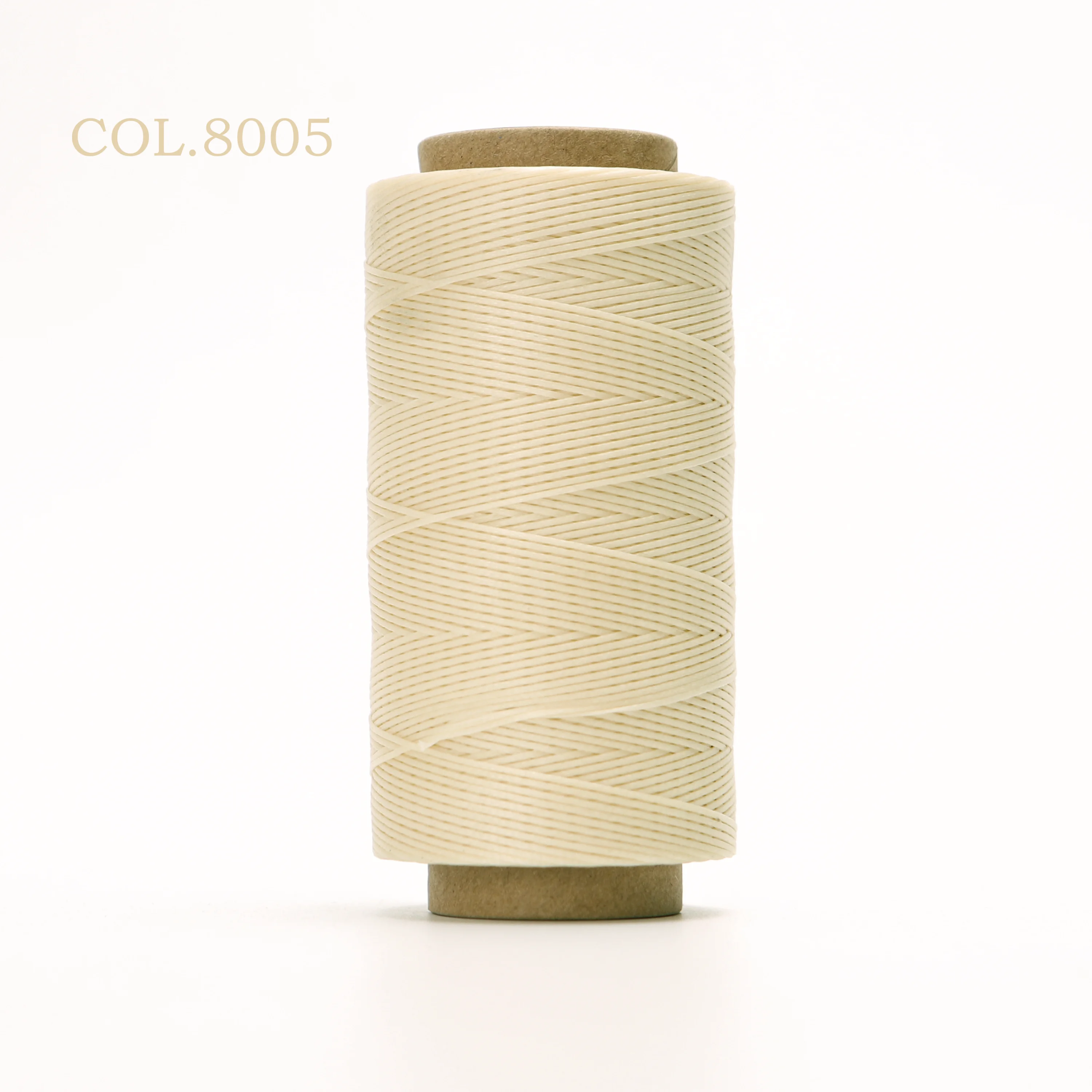 150D 0.8mm Thickness 260 Meters Long Flat Braided Polyester Waxed Thread DIY Craft String Leather Sewing 33 Colors Availbale