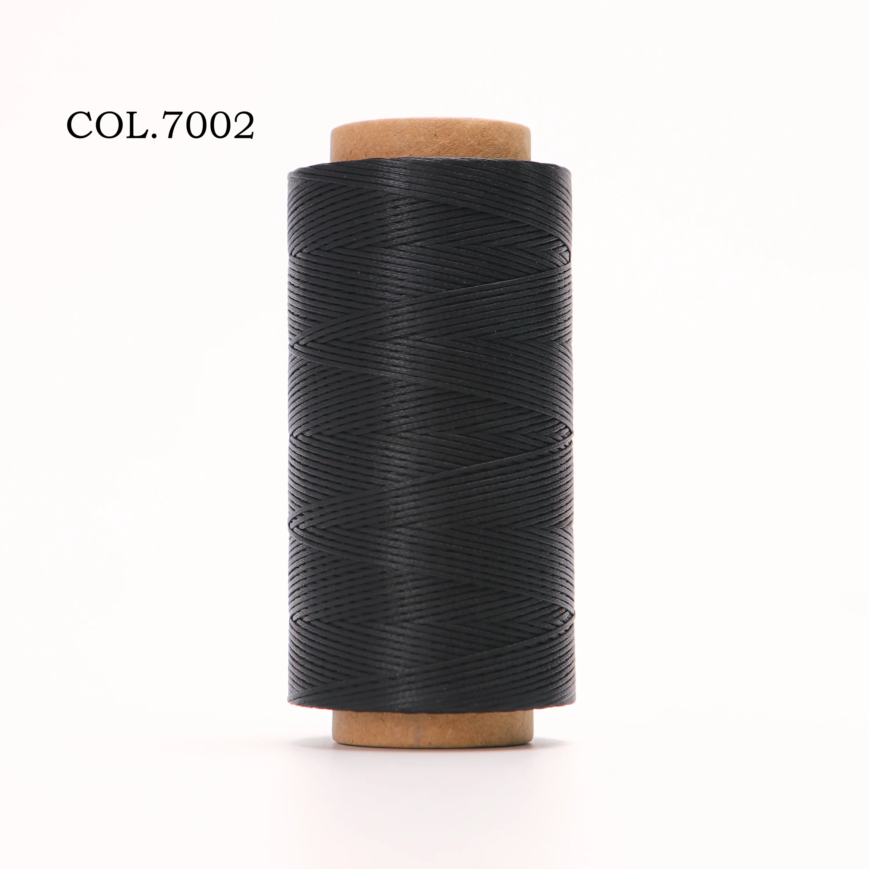 150D 0.8mm Thickness 260 Meters Long Flat Braided Polyester Waxed Thread DIY Craft String Leather Sewing 33 Colors Availbale