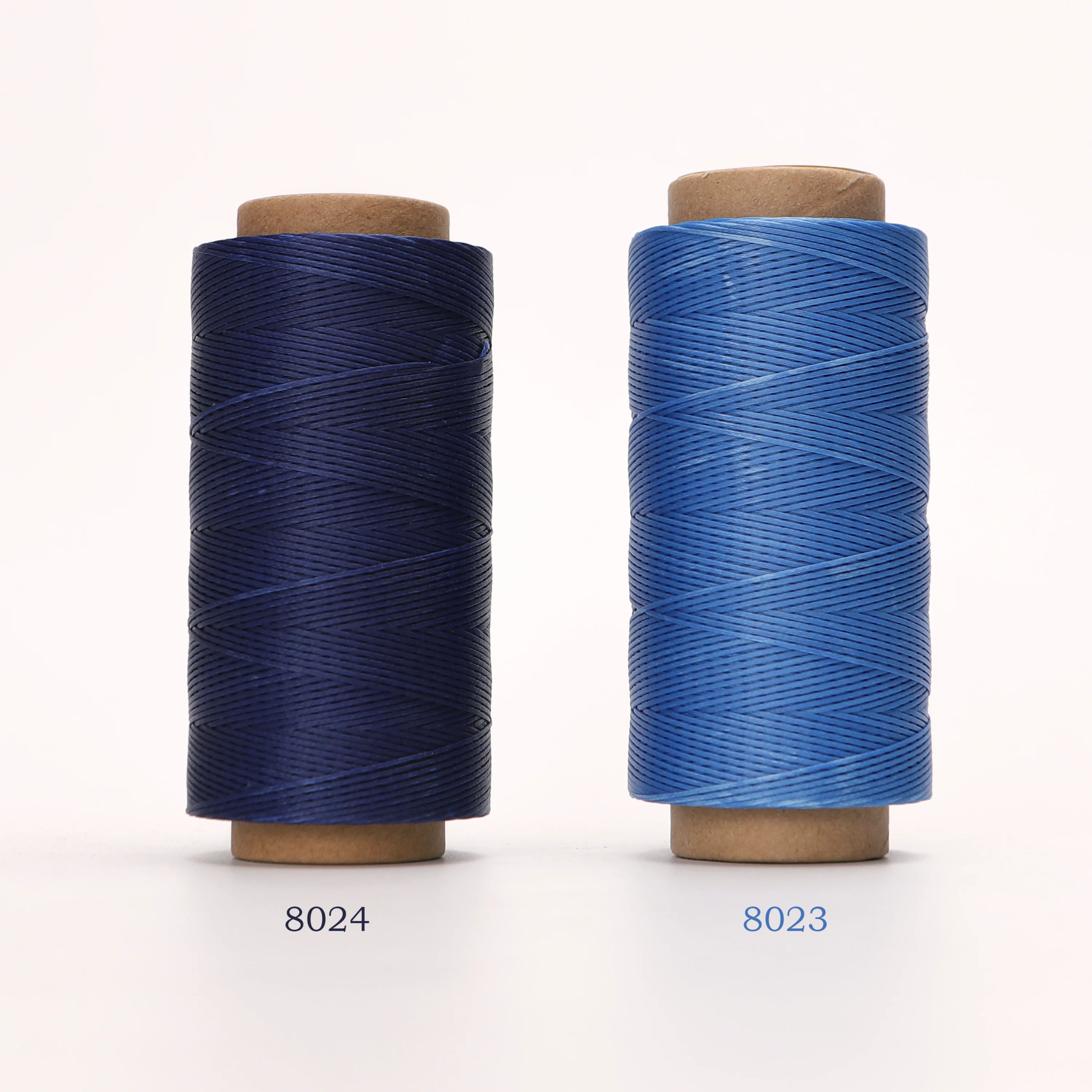 150D 0.8mm Thickness 260 Meters Long Flat Braided Polyester Waxed Thread DIY Craft String Leather Sewing 33 Colors Availbale