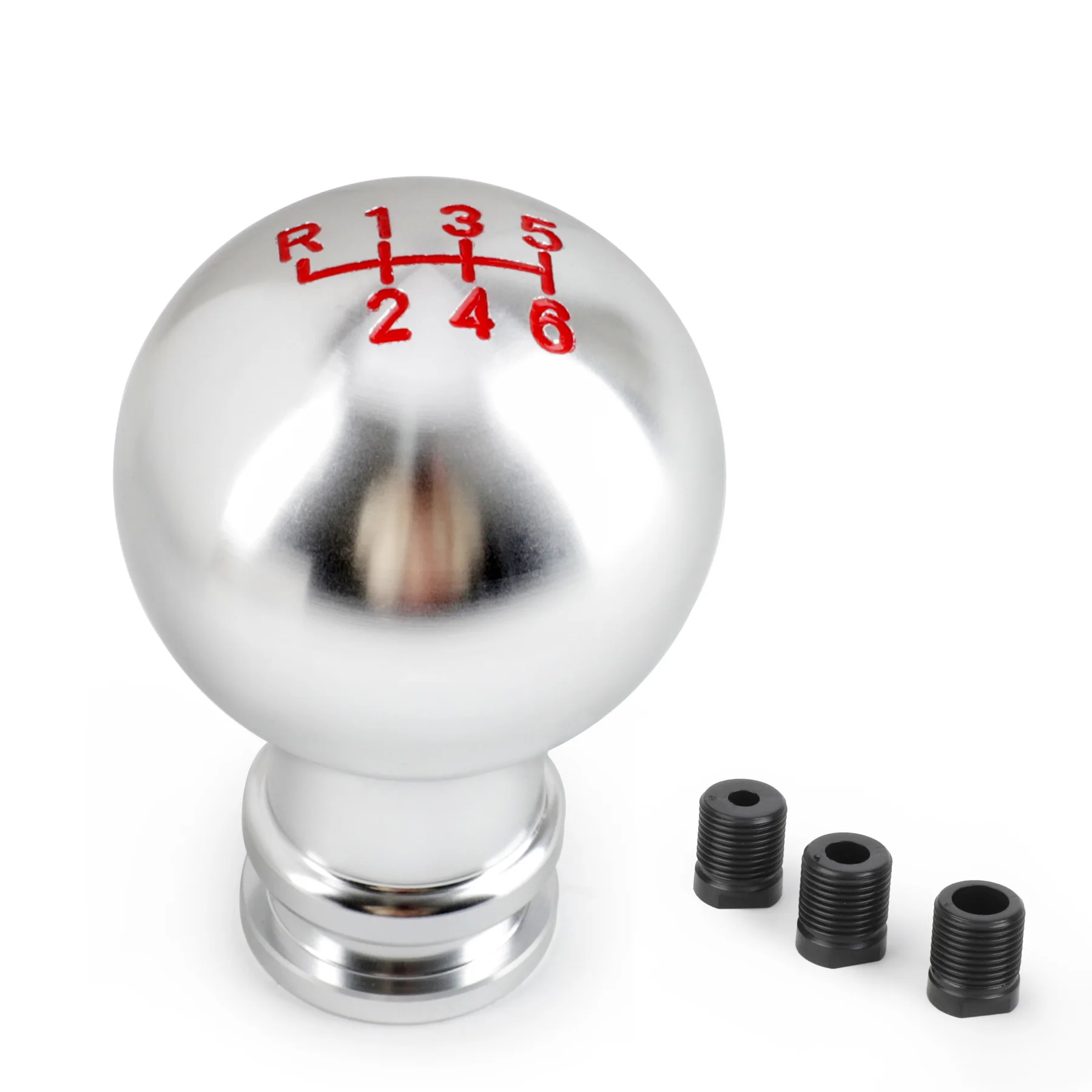 Aluminum 5/6/10 Speed M12 Gear Knob Universal Car Gear Shift Knob Manual Automatic Gear Lever Knob Shifter Knob M8 M10