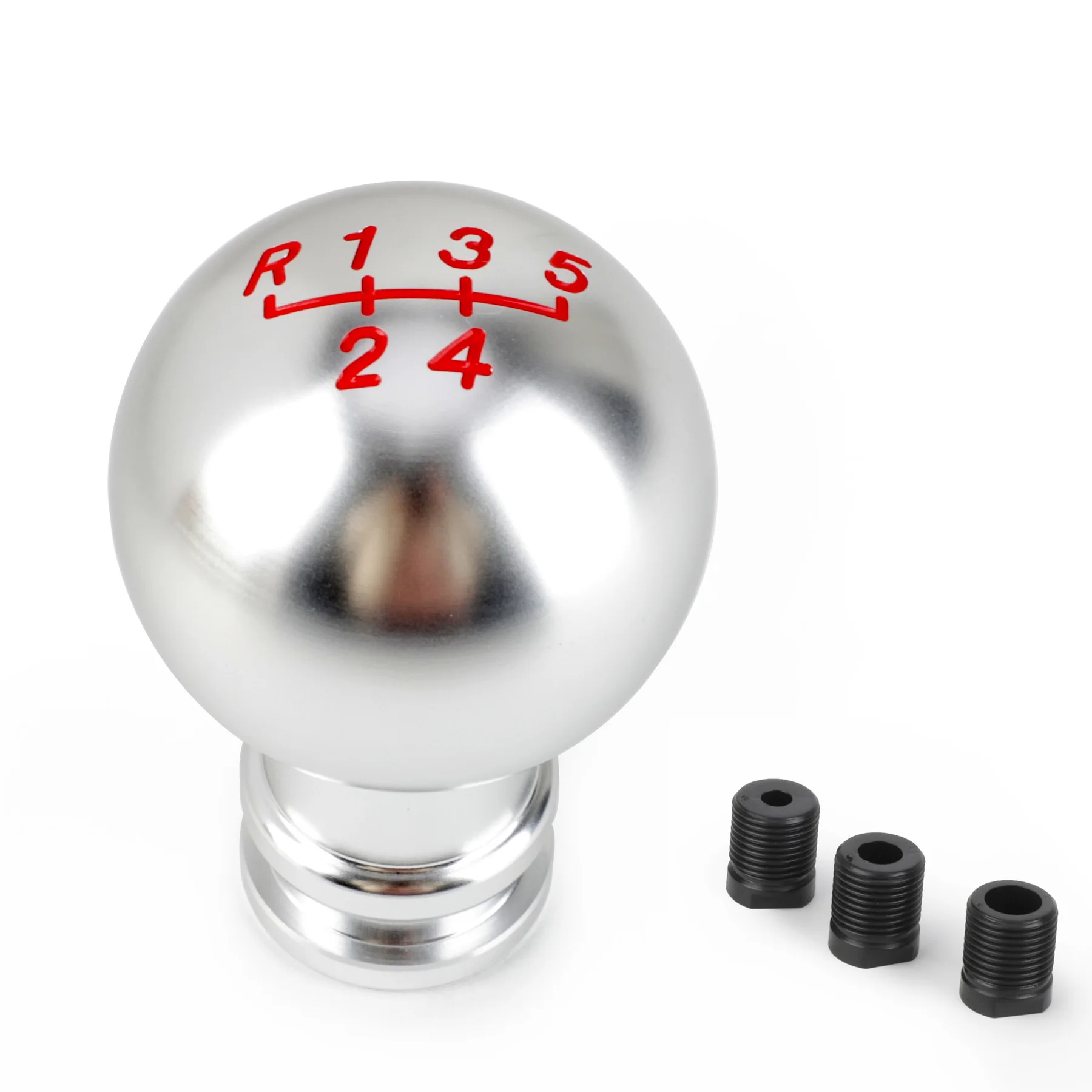 Aluminum 5/6/10 Speed M12 Gear Knob Universal Car Gear Shift Knob Manual Automatic Gear Lever Knob Shifter Knob M8 M10
