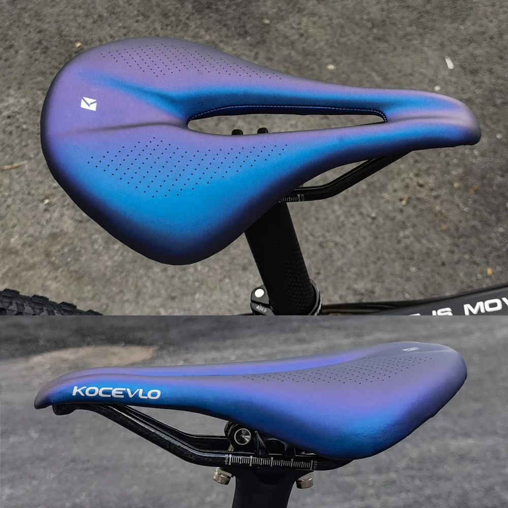 KOCEVLO Carbon saddle road mtb bicycle saddle for man cycling saddle trail comfort races seat 240*143/155mm