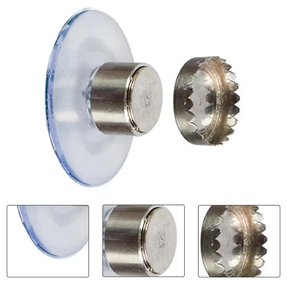 Suction Cup Soap Hanger Wall Mounted Soap Rack With Strong Magnet Removable Hanging Soap Holders For Bathroom And Shower