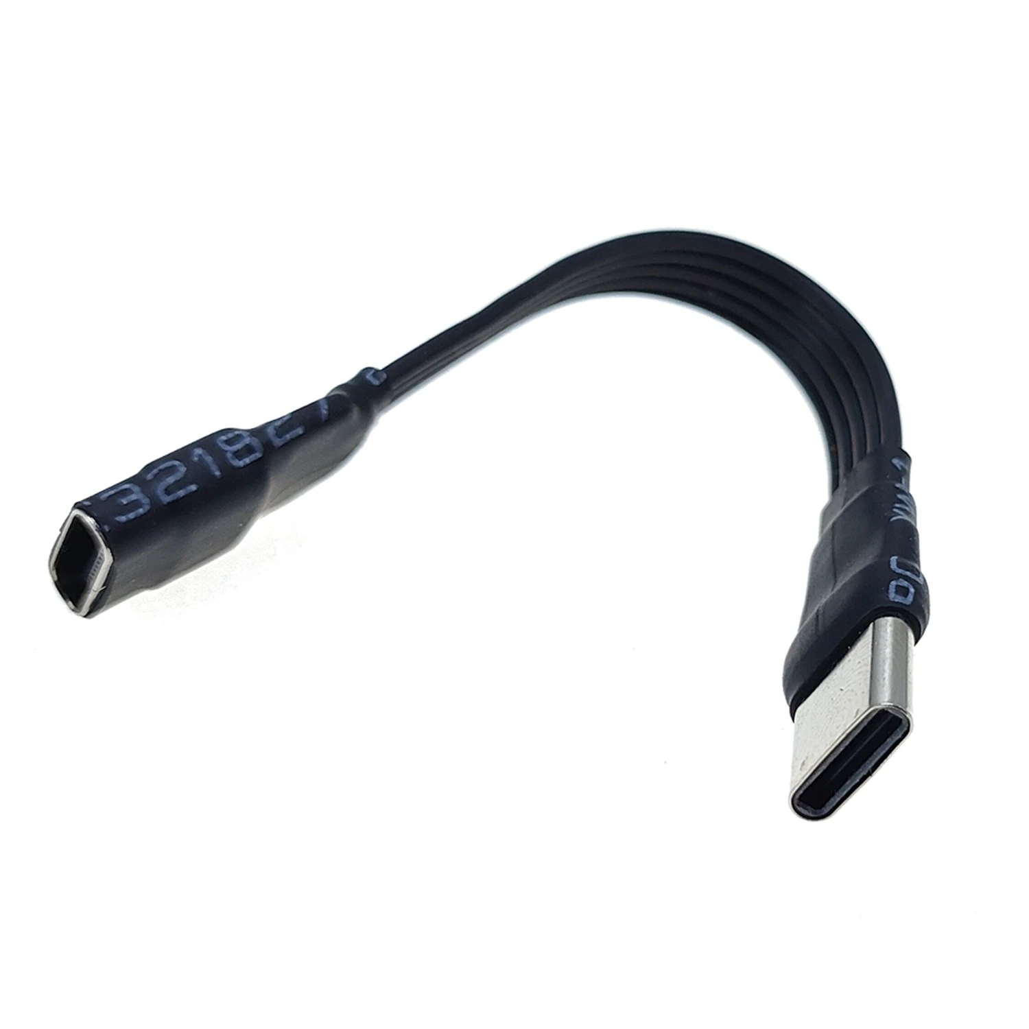 10CM Flat Elbow USB-C Type C Up/Down 90 Degree Data Load PD Cable Left and Right USB C universal data cable for Android phones