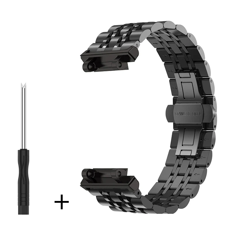 For Amazfit T REX 2 Stainless Steel Watchband For Amazfit T Rex Pro/T-Rex Metal Bracelet Amazfit T-Rex 2 Strap Amazfit Tex Bands