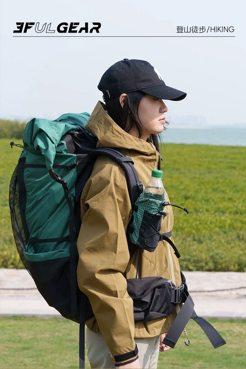 3F UL Gear Outdoor Travel Water Bottle Bag Ultralight Portable Shoulder Strap Cover Backpack Accessories