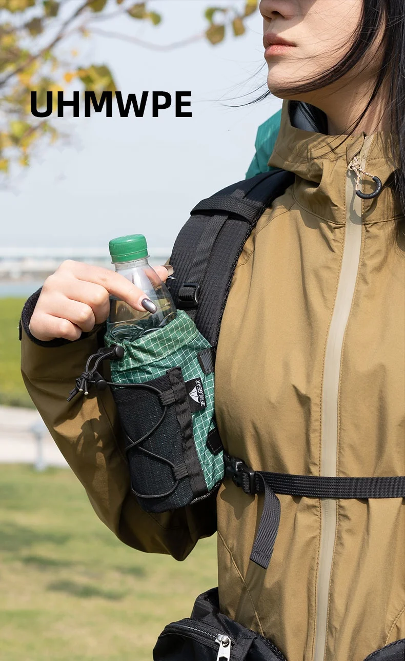 3F UL Gear Outdoor Travel Water Bottle Bag Ultralight Portable Shoulder Strap Cover Backpack Accessories