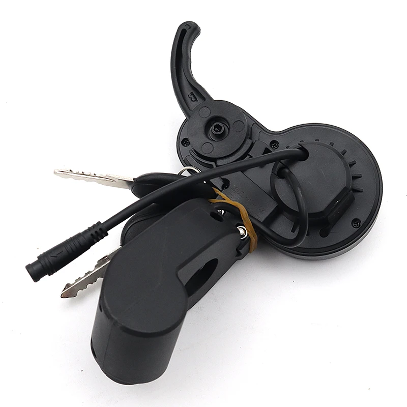 TF-100 6-pinlithium Switch With Key, Instrument Panel, Throttle, Electric Door Lock Key Accessories Suit For KUGOO M4 Scooter