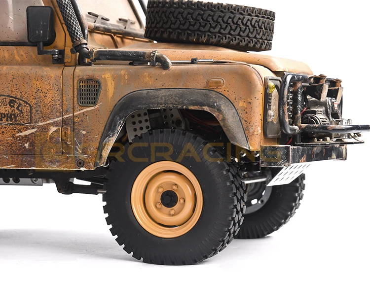 Ajrc 1.9-inch Camel Cup Wheels Retro Metal Wheels For Climbing Car For 1/10 Rc Climbing Car Traxxas Trx4 Rgt Axial Scx10 Rc4wd
